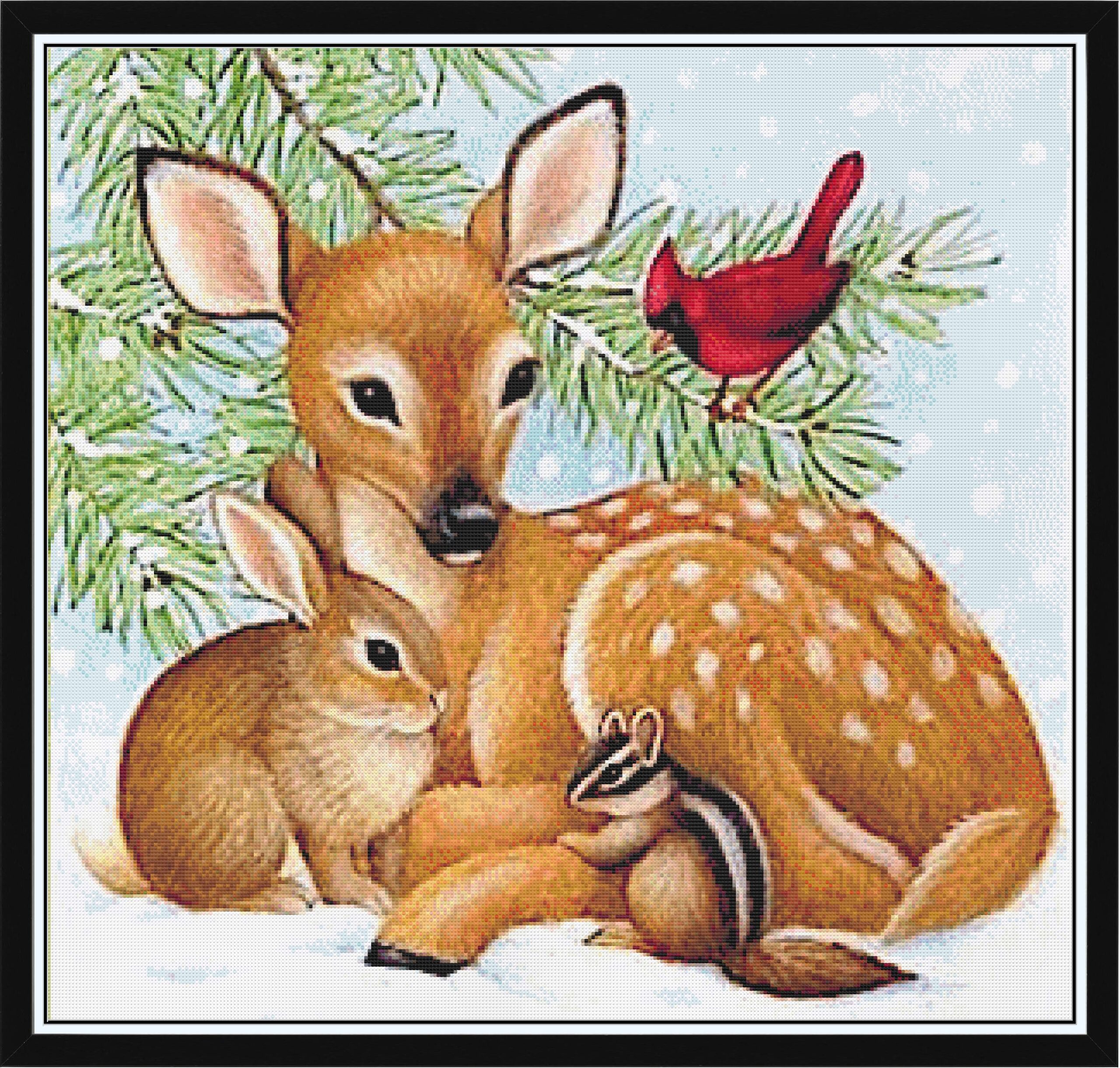 Vintage Christmas Animals