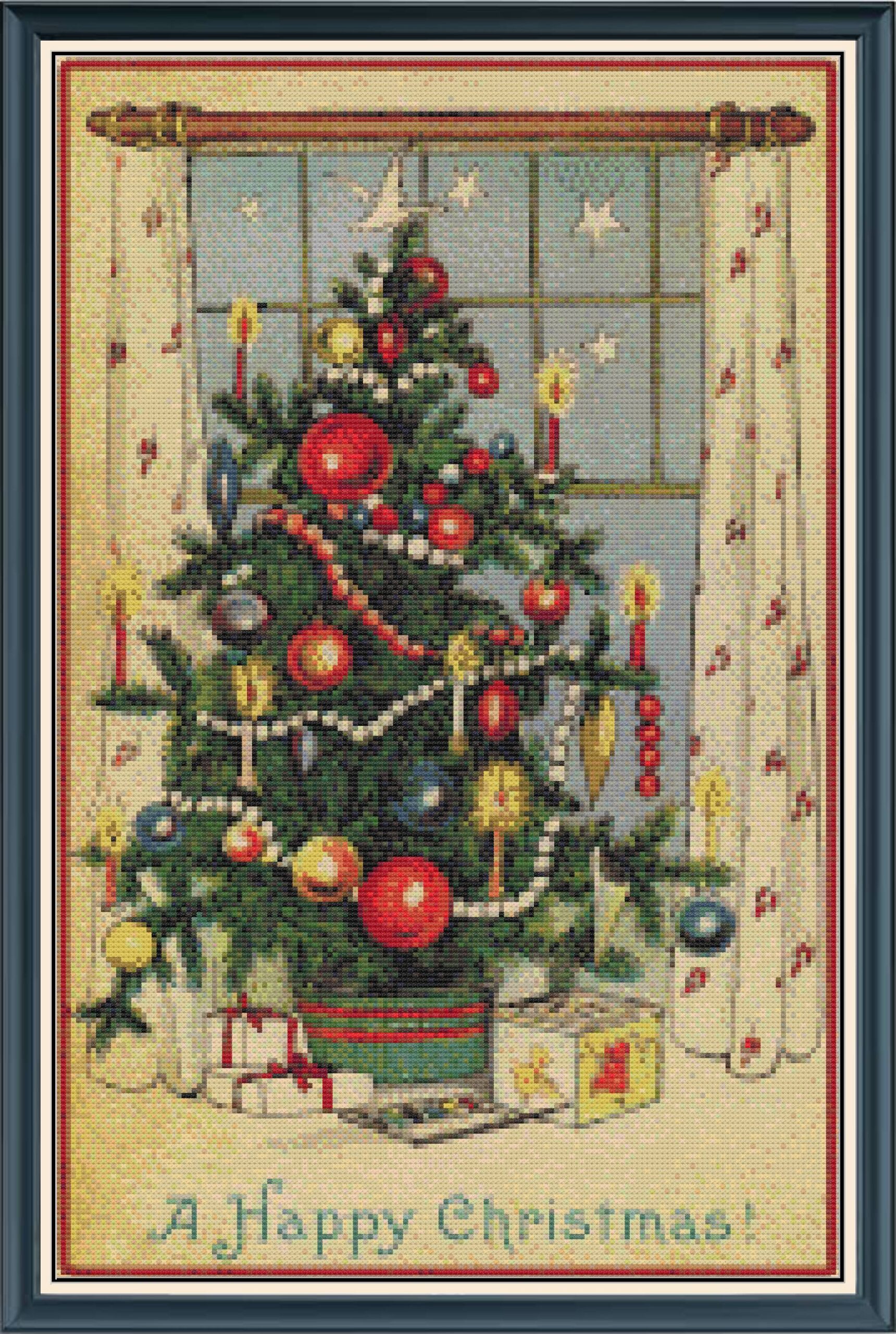 Vintage Christmas Tree