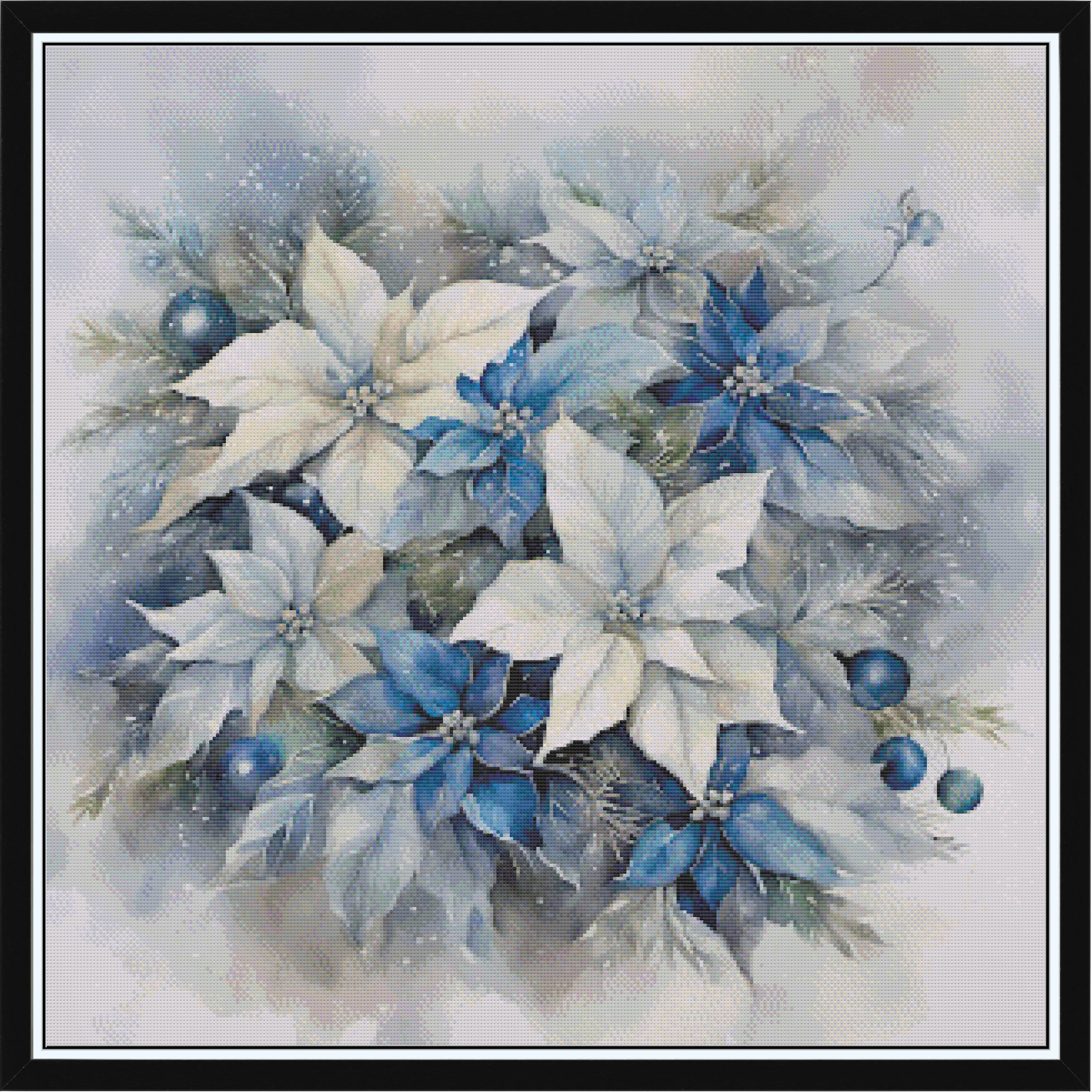 Vintage Poinsettia Bouquet