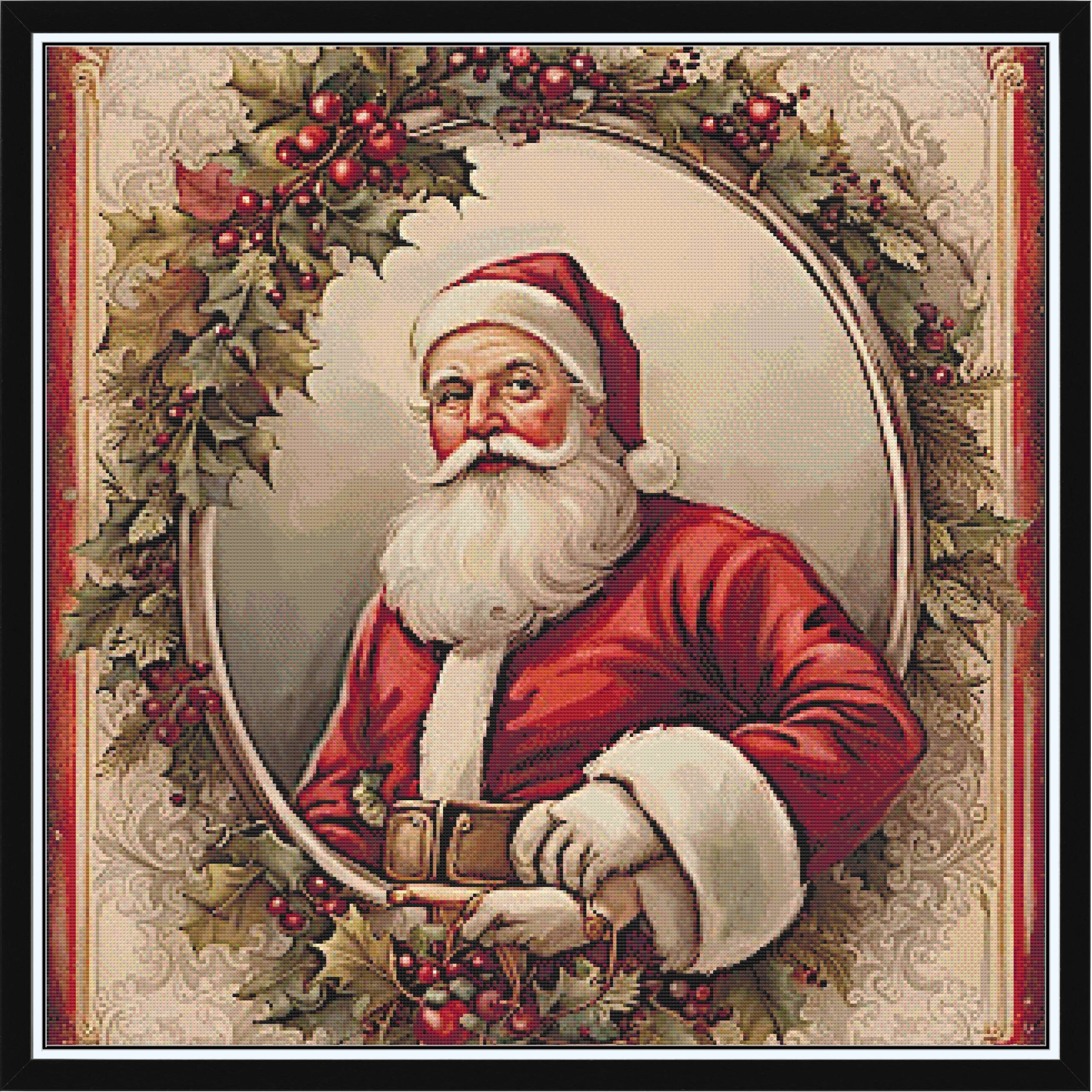 Vintage Santa and Hollies
