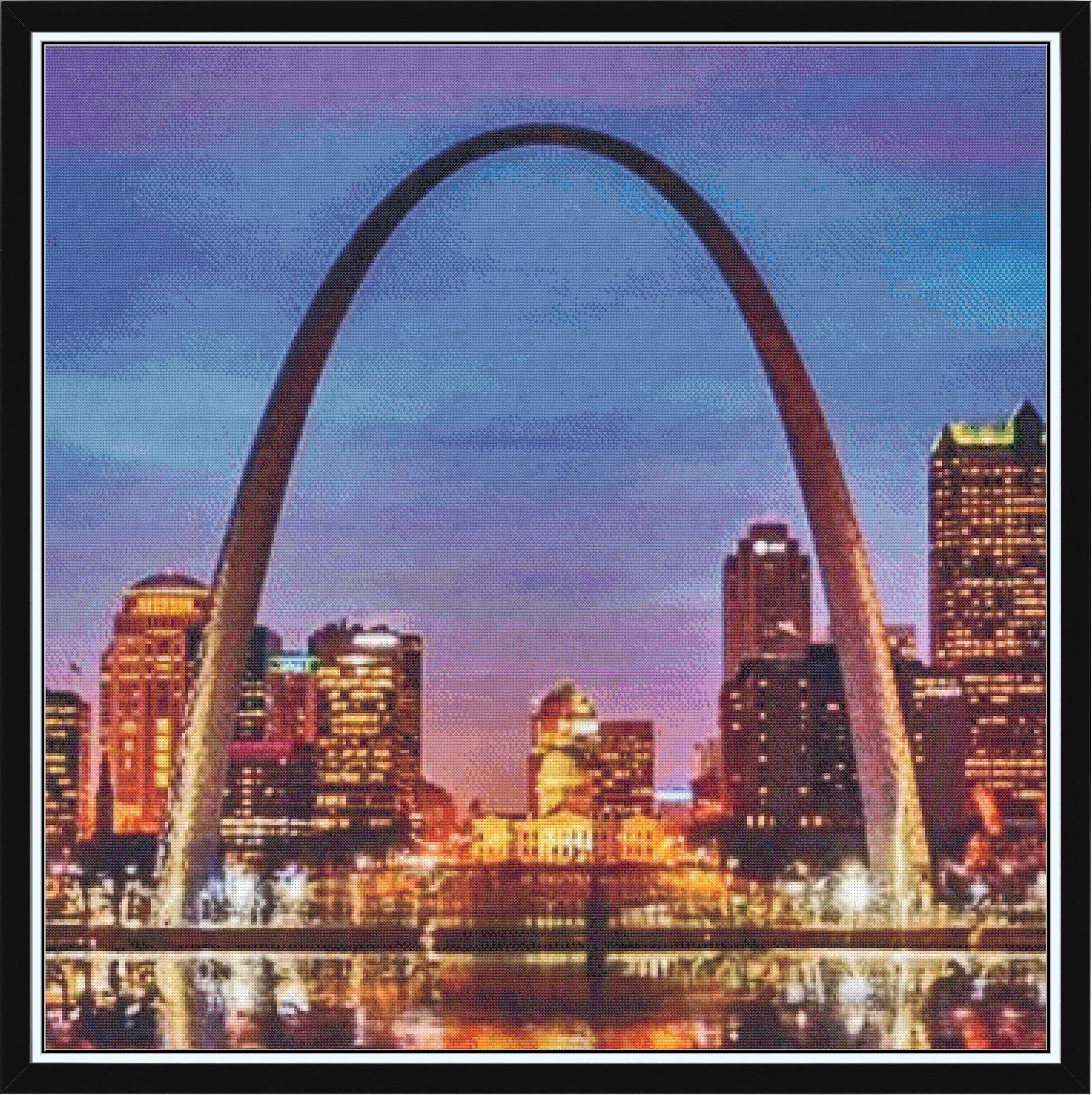 St. Louis Arch Reflected