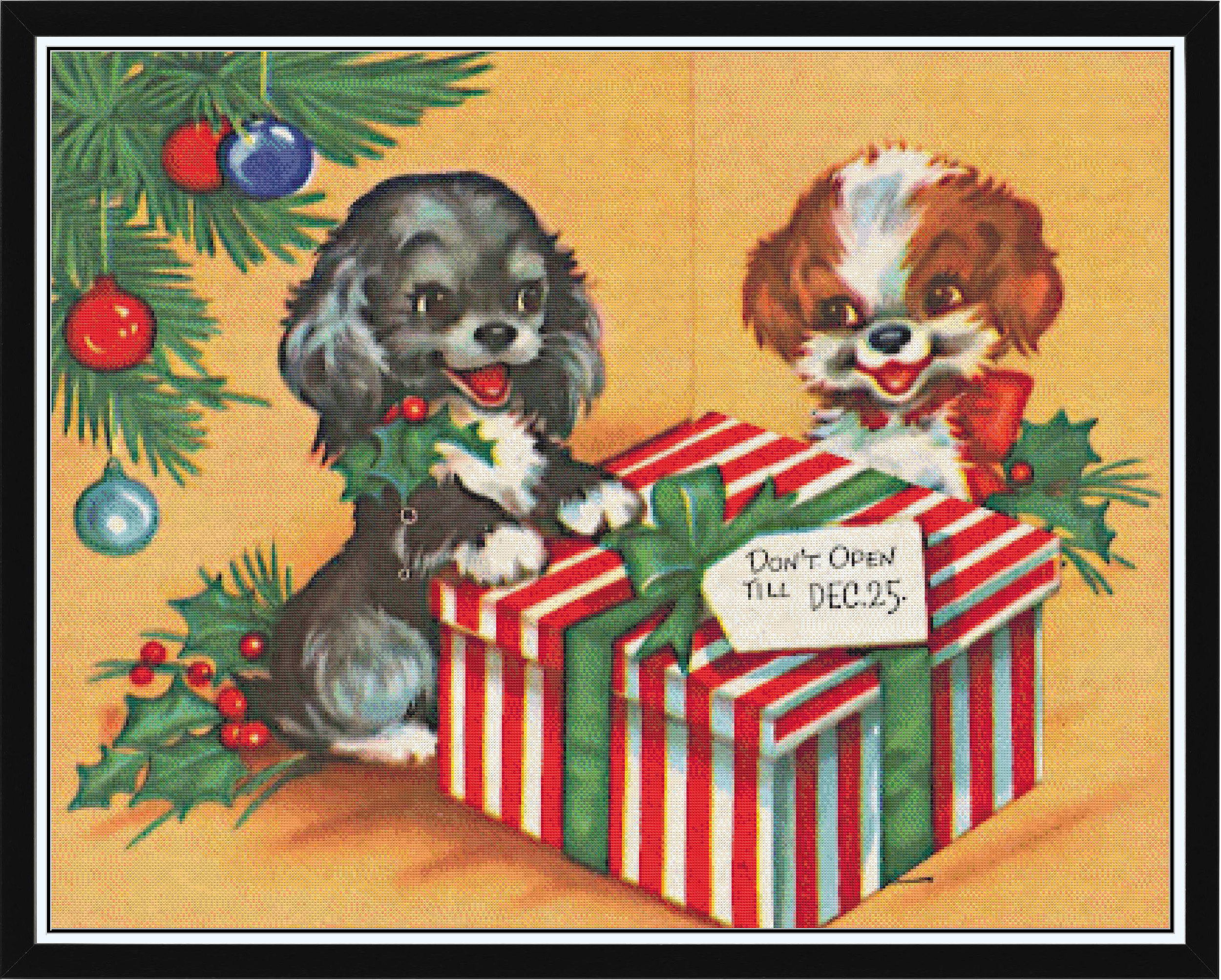 Vintage Christmas Don't Open