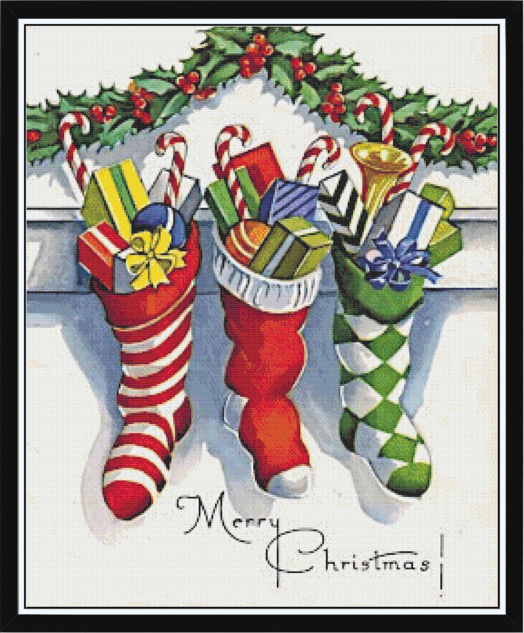 Vintage Christmas Stockings
